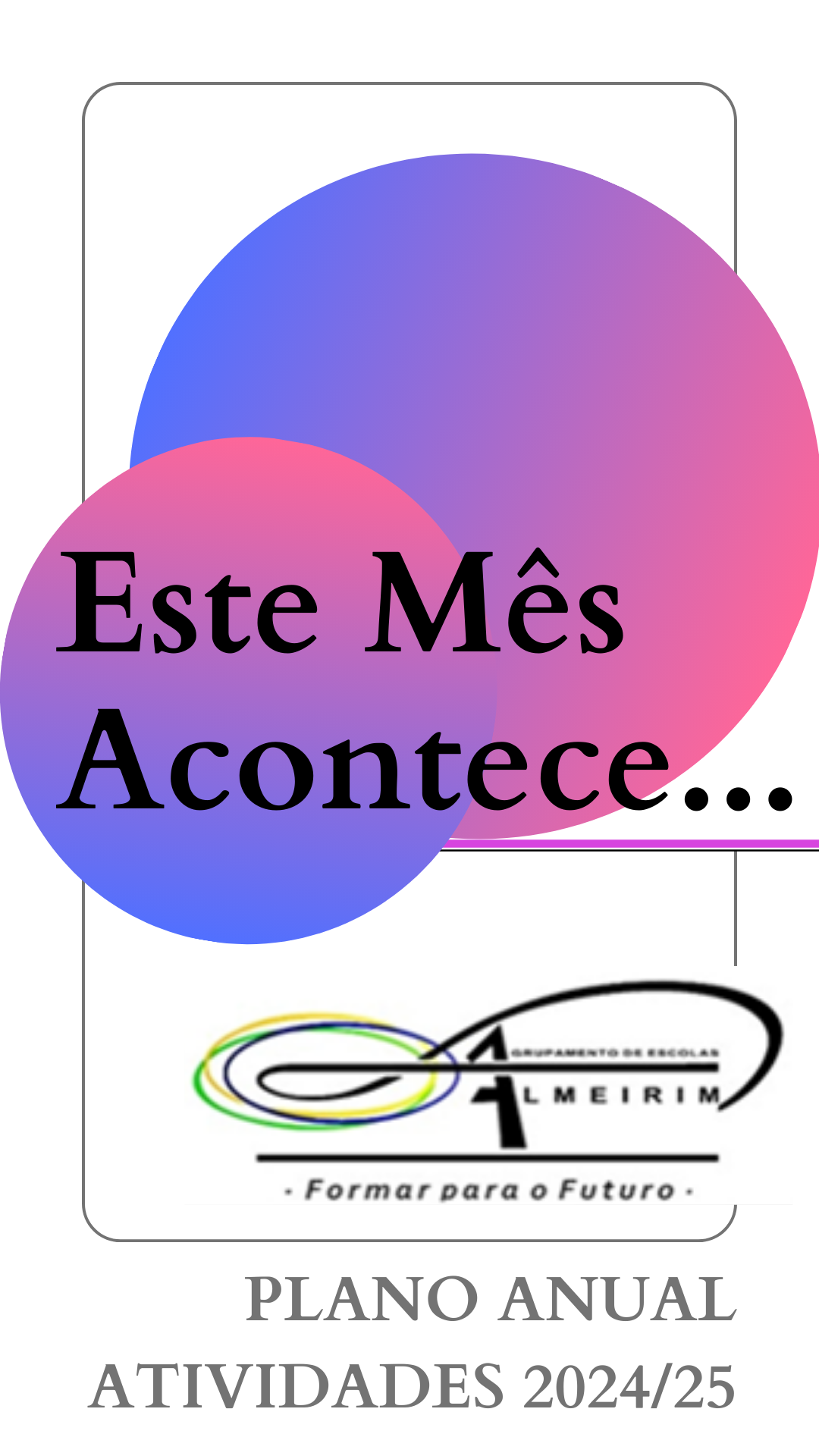 AE Almeirim Boletim Mes Março PAA 24.25 1