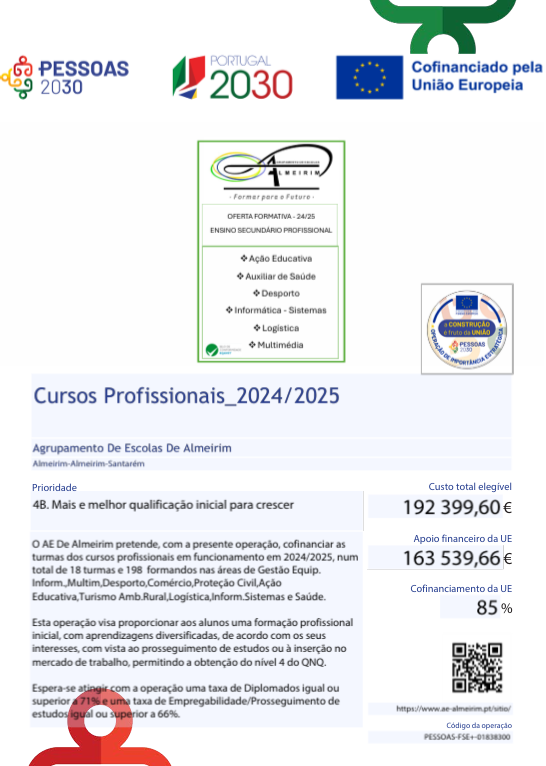 Cursos profissionais 24 25